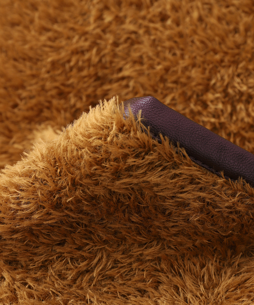 EDIFICE（エディフィス）の「パイピング ファー ベスト（ブルゾン・メンズ・ブラウン/ブラック・LARGE/MEDIUM）」の7枚目の写真