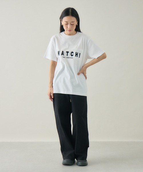 kuros'(クロス)の「【kuros'オリジナル】BLACK MATCH POKET TEE ユニセックス 綿100%(Tシャツ/カットソー・メンズ・ブラック/ホワイト・MEDIUM/LARGE)」の3枚目の写真
