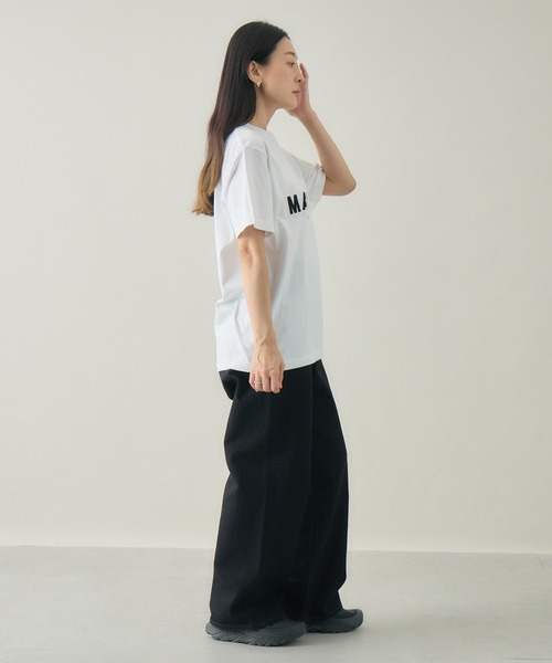 kuros'(クロス)の「【kuros'オリジナル】BLACK MATCH POKET TEE ユニセックス 綿100%(Tシャツ/カットソー・メンズ・ブラック/ホワイト・MEDIUM/LARGE)」の5枚目の写真