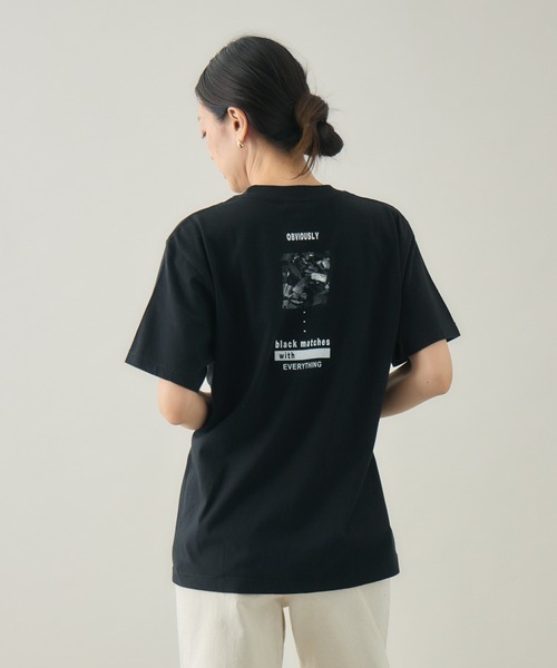 kuros'(クロス)の「【kuros'オリジナル】BLACK MATCH POKET TEE ユニセックス 綿100%(Tシャツ/カットソー・メンズ・ブラック/ホワイト・MEDIUM/LARGE)」の12枚目の写真