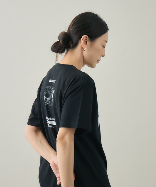 kuros'(クロス)の「【kuros'オリジナル】BLACK MATCH POKET TEE ユニセックス 綿100%(Tシャツ/カットソー・メンズ・ブラック/ホワイト・MEDIUM/LARGE)」の13枚目の写真