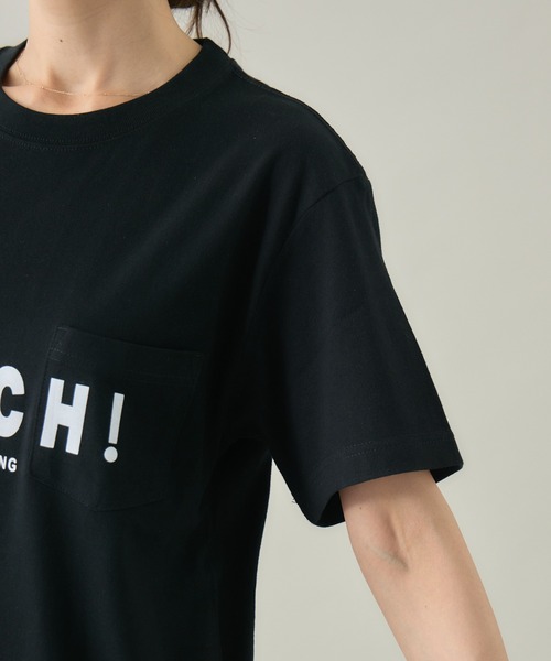 kuros'(クロス)の「【kuros'オリジナル】BLACK MATCH POKET TEE ユニセックス 綿100%(Tシャツ/カットソー・メンズ・ブラック/ホワイト・MEDIUM/LARGE)」の15枚目の写真