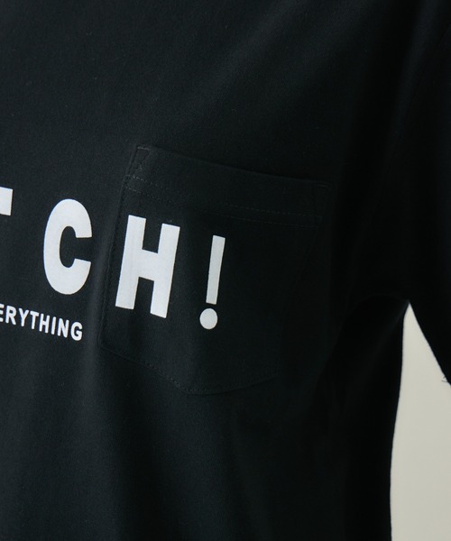 kuros'(クロス)の「【kuros'オリジナル】BLACK MATCH POKET TEE ユニセックス 綿100%(Tシャツ/カットソー・メンズ・ブラック/ホワイト・MEDIUM/LARGE)」の16枚目の写真