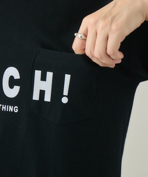kuros'(クロス)の「【kuros'オリジナル】BLACK MATCH POKET TEE ユニセックス 綿100%(Tシャツ/カットソー・メンズ・ブラック/ホワイト・MEDIUM/LARGE)」の19枚目の写真