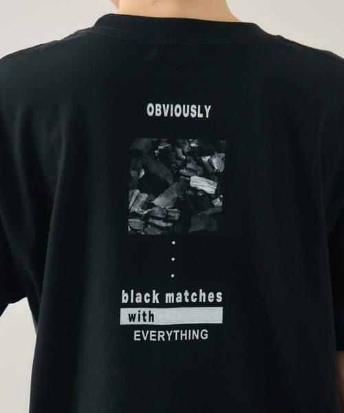 kuros'(クロス)の「【kuros'オリジナル】BLACK MATCH POKET TEE ユニセックス 綿100%(Tシャツ/カットソー・メンズ・ブラック/ホワイト・MEDIUM/LARGE)」の21枚目の写真