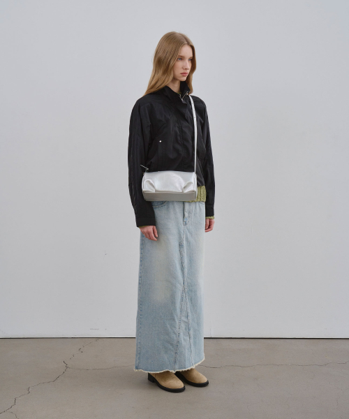mur(ミュール)の「Bento bag - silver(ショルダーバッグ・レディース・シルバー・FREE)」の6枚目の写真