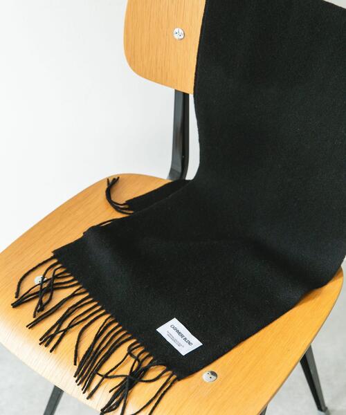 URBAN RESEARCH DOORS（アーバンリサーチドアーズ）の「カシミヤブレンドマフラー（マフラー・メンズ・ブルー/グレー/ブラック/レッド系その他・-）」の2枚目の写真