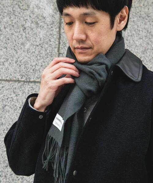 URBAN RESEARCH DOORS（アーバンリサーチドアーズ）の「カシミヤブレンドマフラー（マフラー・メンズ・ブルー/グレー/ブラック/レッド系その他・-）」の9枚目の写真