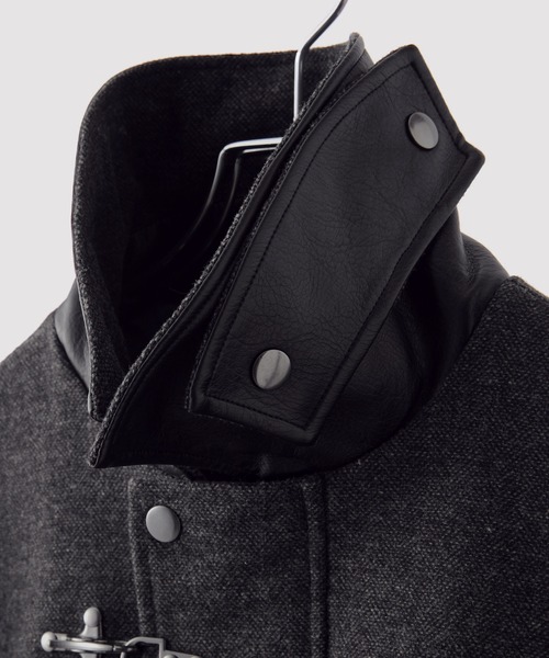 CLEL】Wool Blend Herringbone Tweed Fireman Blouson / ウール