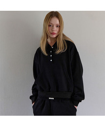 5OML（オーオーエムエル）の「エッセンシャルスウェットフードパーカー（ブラック）（パーカー）」