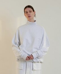 ロゴタートルネックスウェット - ホワイト