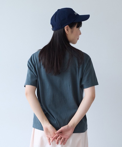 bulle de savon（ビュルデサボン）の「おはなのラバープリント Tシャツ（Tシャツ/カットソー・レディース・チャコールグレー/ホワイト・FREE）」の14枚目の写真