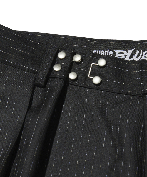 suade（スエード）の「TWO TUCK STRIPE SLACKS [BLACK]（スラックス・レディース・その他・MEDIUM/LARGE/SMALL）」の7枚目の写真