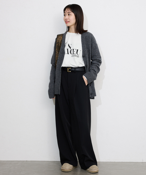 SLOBE IENA（スローブイエナ）の「ロゴインナー（Tシャツ/カットソー・レディース・ホワイト系その他/ホワイト・FREE）」の4枚目の写真