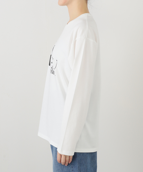 SLOBE IENA（スローブイエナ）の「ロゴインナー（Tシャツ/カットソー・レディース・ホワイト系その他/ホワイト・FREE）」の10枚目の写真