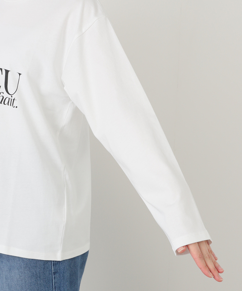 SLOBE IENA（スローブイエナ）の「ロゴインナー（Tシャツ/カットソー・レディース・ホワイト系その他/ホワイト・FREE）」の12枚目の写真