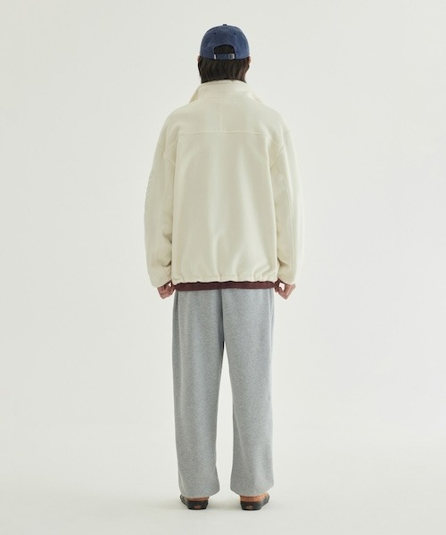 COVERNAT（カバーナット）の「[SOOBIN着用] WARM ON FLEECE JACKET（ブルゾン・メンズ・ブルー系その他/アイボリー/ピンク系その他/ブラック・XX-LARGE/X-LARGE/LARGE/MEDIUM/X-SMALL/SMALL）」の7枚目の写真