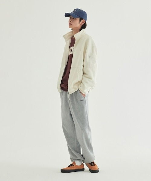 COVERNAT（カバーナット）の「[SOOBIN着用] WARM ON FLEECE JACKET（ブルゾン・メンズ・ブルー系その他/アイボリー/ピンク系その他/ブラック・XX-LARGE/X-LARGE/LARGE/MEDIUM/X-SMALL/SMALL）」の6枚目の写真