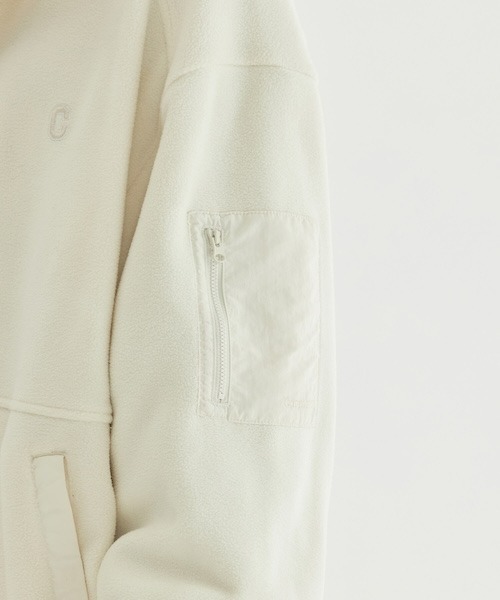 COVERNAT（カバーナット）の「[SOOBIN着用] WARM ON FLEECE JACKET（ブルゾン・メンズ・ブルー系その他/アイボリー/ピンク系その他/ブラック・XX-LARGE/X-LARGE/LARGE/MEDIUM/X-SMALL/SMALL）」の13枚目の写真