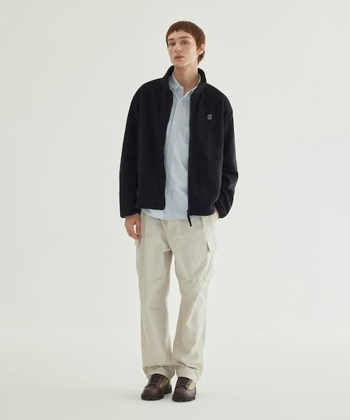 COVERNAT（カバーナット）の「[SOOBIN着用] WARM ON FLEECE JACKET（ブルゾン・メンズ・ブルー系その他/アイボリー/ピンク系その他/ブラック・XX-LARGE/X-LARGE/LARGE/MEDIUM/X-SMALL/SMALL）」の14枚目の写真