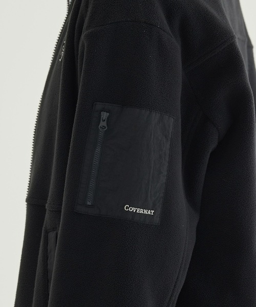 COVERNAT（カバーナット）の「[SOOBIN着用] WARM ON FLEECE JACKET（ブルゾン・メンズ・ブルー系その他/アイボリー/ピンク系その他/ブラック・XX-LARGE/X-LARGE/LARGE/MEDIUM/X-SMALL/SMALL）」の21枚目の写真