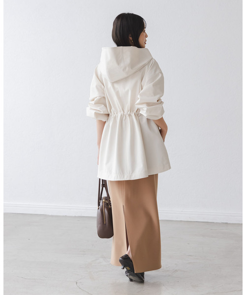 Noble（ノーブル）の「ハイツイストダブルクロスマウンテンパーカー（マウンテンパーカー・レディース・ネイビー/アイボリー・38/36）」の16枚目の写真