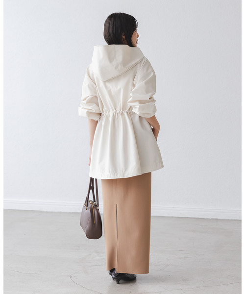 Noble（ノーブル）の「ハイツイストダブルクロスマウンテンパーカー（マウンテンパーカー・レディース・ネイビー/アイボリー・38/36）」の22枚目の写真