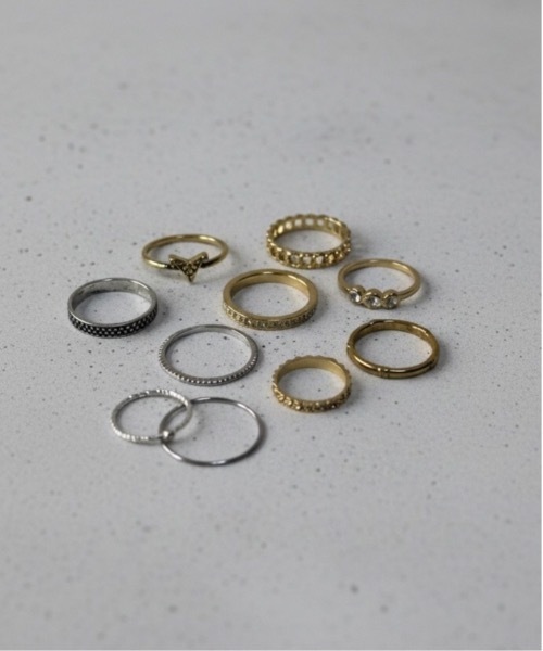 Burner（バーナー）の「【Cr+ov（クローヴ）】デザインリング　10点セット　cro-ring-1【GBT】（リング・メンズ・その他10/A/H/J/O/Q/X/Z/その他1/C/D/E/F/S/T/U/V/W/その他11/K/L/M/N/その他14/その他15/その他12/B/G/I/P/R/Y・FREE）」の13枚目の写真