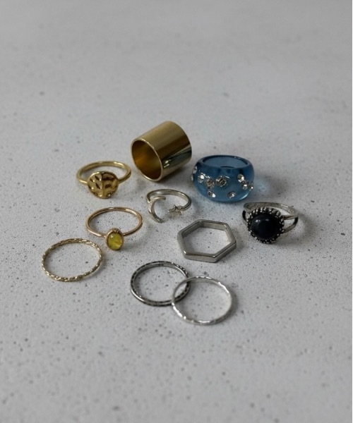 Burner（バーナー）の「【Cr+ov（クローヴ）】デザインリング　10点セット　cro-ring-1【GBT】（リング・メンズ・その他10/A/H/J/O/Q/X/Z/その他1/C/D/E/F/S/T/U/V/W/その他11/K/L/M/N/その他14/その他15/その他12/B/G/I/P/R/Y・FREE）」の17枚目の写真