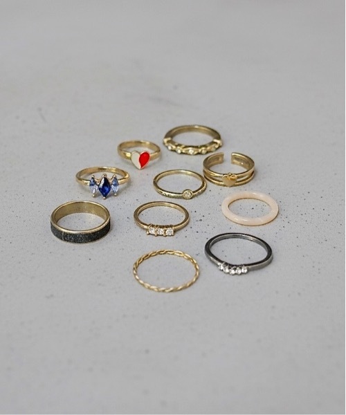 Burner（バーナー）の「【Cr+ov（クローヴ）】デザインリング　10点セット　cro-ring-1【GBT】（リング・メンズ・その他10/A/H/J/O/Q/X/Z/その他1/C/D/E/F/S/T/U/V/W/その他11/K/L/M/N/その他14/その他15/その他12/B/G/I/P/R/Y・FREE）」の19枚目の写真