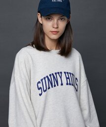 STAFF ONLY（スタッフオンリー）の「SUNNY HILLS ARCH SWEATSHIRTS (MELANGE IVORY)（スウェット）」