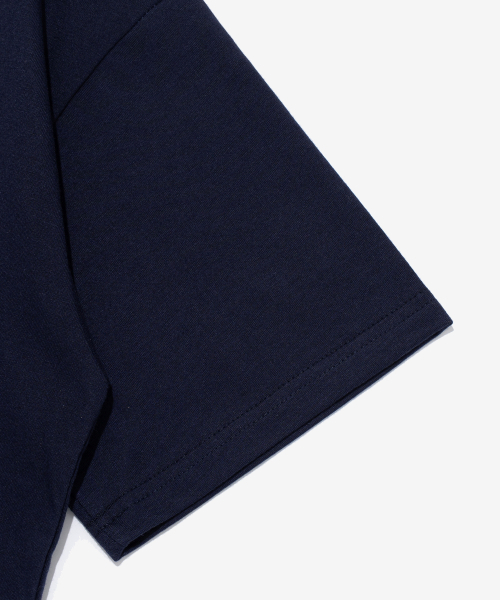 OUNDERR(オアンダーアール)の「RIDING BIKE CAT オーバーサイズ 半袖Tシャツ (ネイビー)(Tシャツ/カットソー・レディース・その他・SMALL/MEDIUM/LARGE/X-LARGE/2XL)」の4枚目の写真