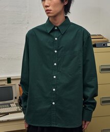 EYEUNDERSTAND（アイアンダスタンド）の「Peach Basic Shirt (Green)（シャツ/ブラウス）」
