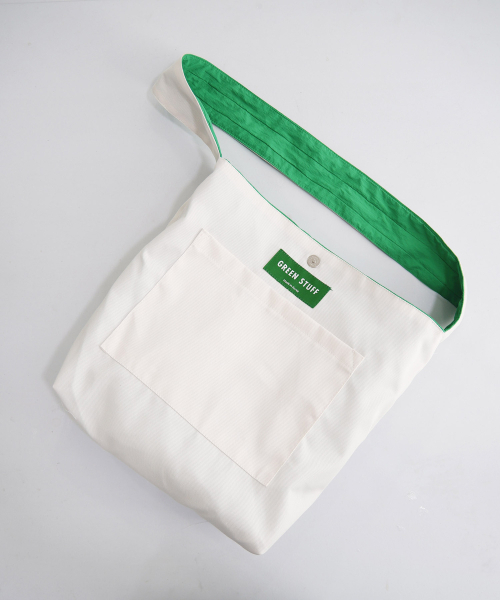 GREEN STUFF（グリーンスタッフ）の「シンプルなショッパーバッグ62ボリュームライン - green（ショルダーバッグ・レディース・その他・FREE）」の8枚目の写真