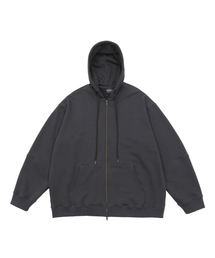 HAVEOFFDUTY（ハブオブデューティ）の「Bio-Washed Easy Hoodie Zip-Up (Ash Charcoal)（パーカー）」