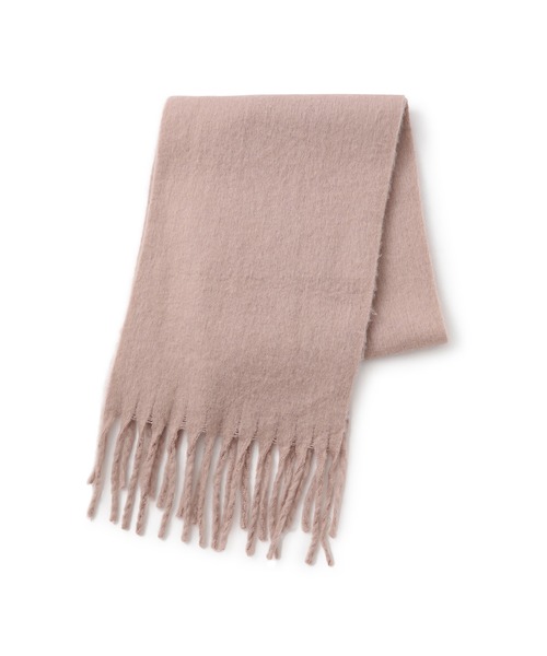 ROPE' PICNIC（ロペピクニック）の「バルキーフリンジストール（ストール/ショール・レディース・サックスブルー/グレー/キナリ/ベージュ系その他・FREE）」の3枚目の写真