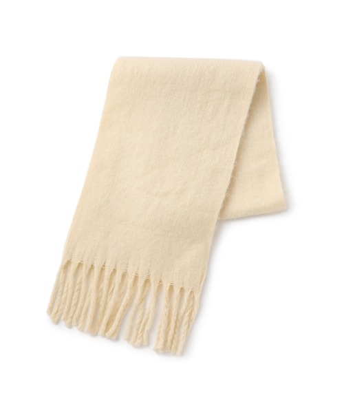 ROPE' PICNIC（ロペピクニック）の「バルキーフリンジストール（ストール/ショール・レディース・サックスブルー/グレー/キナリ/ベージュ系その他・FREE）」の2枚目の写真