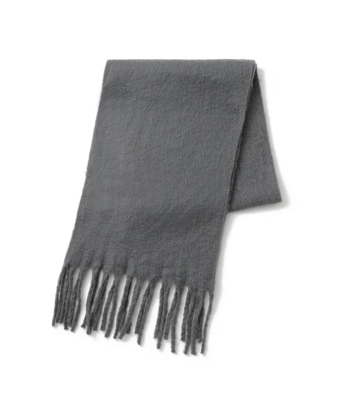 ROPE' PICNIC（ロペピクニック）の「バルキーフリンジストール（ストール/ショール・レディース・サックスブルー/グレー/キナリ/ベージュ系その他・FREE）」の5枚目の写真