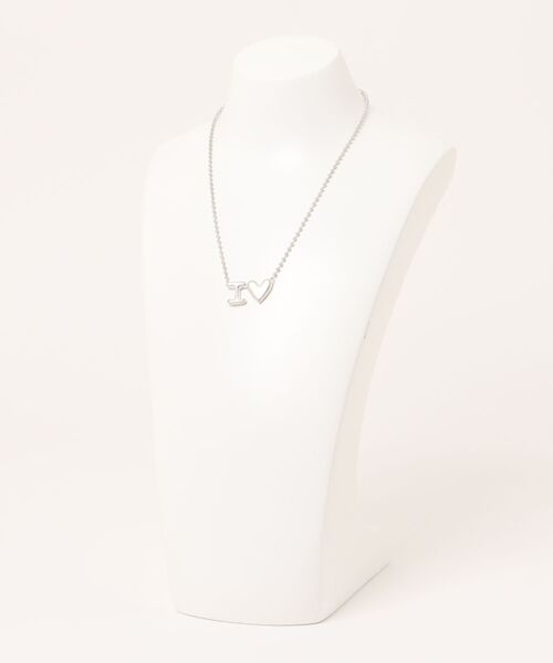 TINA：JOJUN（ティーナジョジュン）の「I Love You ペアネックレス TINA：JOJUN（ネックレス・レディース・シルバー・F）」の14枚目の写真