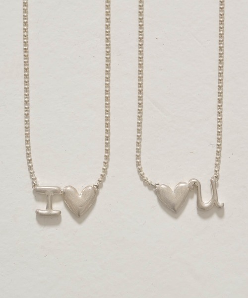 TINA：JOJUN（ティーナジョジュン）の「I Love You ペアネックレス TINA：JOJUN（ネックレス・レディース・シルバー・F）」の11枚目の写真