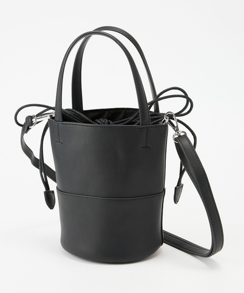 VELETTO（ベレット）の「BARNYARDSTORM / VELETTO(ヴェレット) / バケツBAG（ハンドバッグ・レディース・ブラック・FREE）」の2枚目の写真