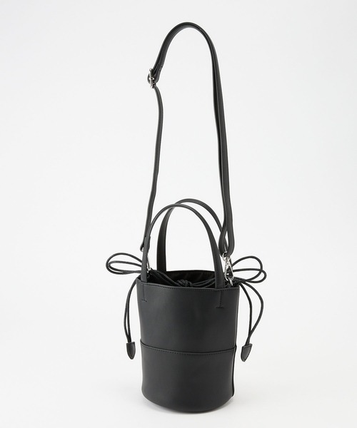 VELETTO（ベレット）の「BARNYARDSTORM / VELETTO(ヴェレット) / バケツBAG（ハンドバッグ・レディース・ブラック・FREE）」の6枚目の写真