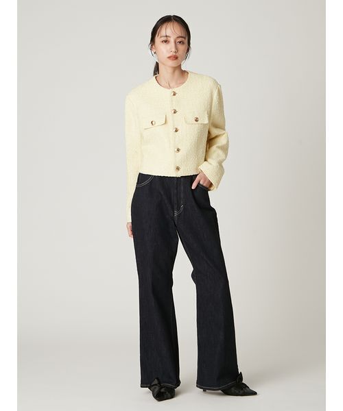 FRAY I.D（フレイアイディー）の「【Lee× FRAY I.D】フレアパンツ（デニムパンツ・レディース・ブルー/インディゴブルー・0/1）」の13枚目の写真