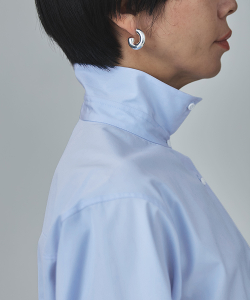 VERMEIL par iena（ヴェルメイユパーイエナ）の「バイアスシャツ（シャツ/ブラウス・レディース・スカイブルー/ベージュ・FREE）」の19枚目の写真