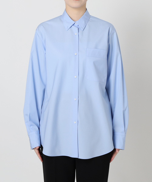 VERMEIL par iena（ヴェルメイユパーイエナ）の「バイアスシャツ（シャツ/ブラウス・レディース・スカイブルー/ベージュ・FREE）」の20枚目の写真