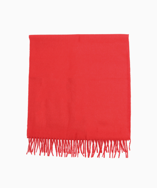 EDIFICE（エディフィス）の「MAGNIBERG（マグニバーグ）Honey scarf（マフラー・メンズ・チャコールグレー/ライトグレー/ブラック/レッド・FREE）」の4枚目の写真