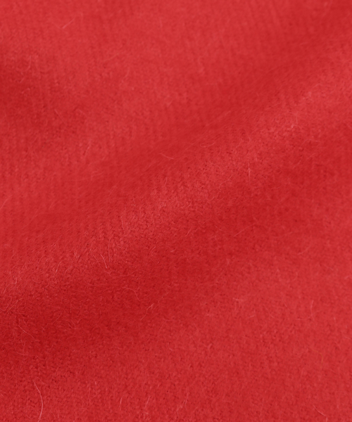 EDIFICE（エディフィス）の「MAGNIBERG（マグニバーグ）Honey scarf（マフラー・メンズ・チャコールグレー/ライトグレー/ブラック/レッド・FREE）」の16枚目の写真