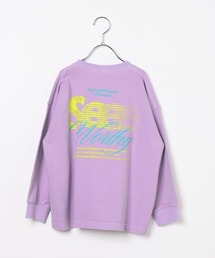 BAYFLOW | [長いシーズン活躍！]SNOWバックプリントTシャツ(KIDS)(Tシャツ/カットソー)