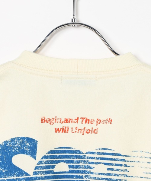 BAYFLOW（ベイフロー）の「[長いシーズン活躍！]SNOWバックプリントTシャツ(KIDS)（Tシャツ/カットソー・キッズ・オフホワイト/チャコール/ラベンダー・110cm/120cm/130cm/140cm/150cm）」の21枚目の写真