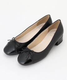 組曲（クミキョク）の「バイカラーバレエシューズ（パンプス）」